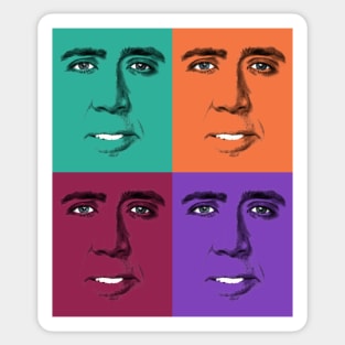 John Travolta Pop Art Sticker